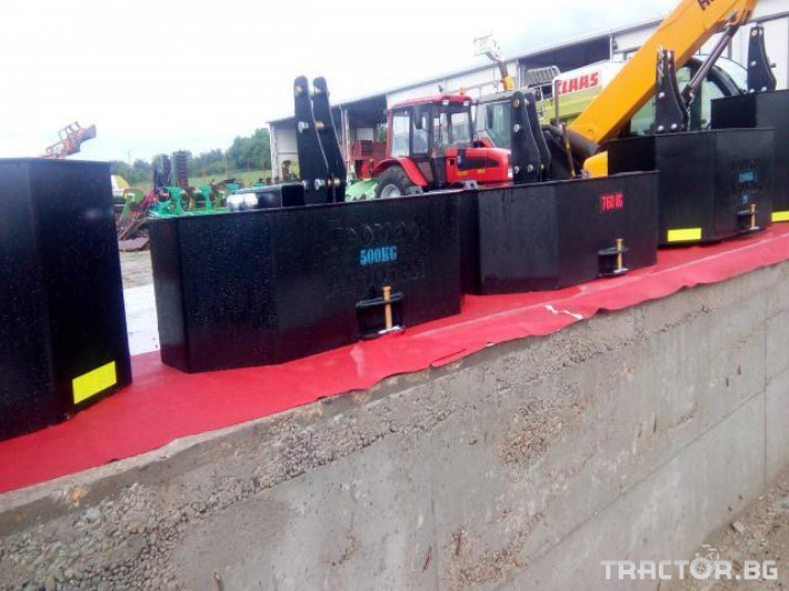 Части за трактори Тежести за трактори - метални и бетонни 13 - Трактор БГ